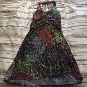 Multi color Summer Casual Dress