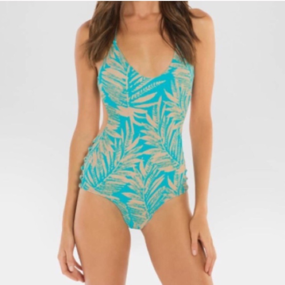 Beautiful one piece with cut out details