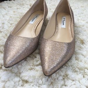 Brand new never worn sparkle flat