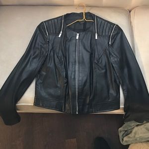 Bebe leather jacket