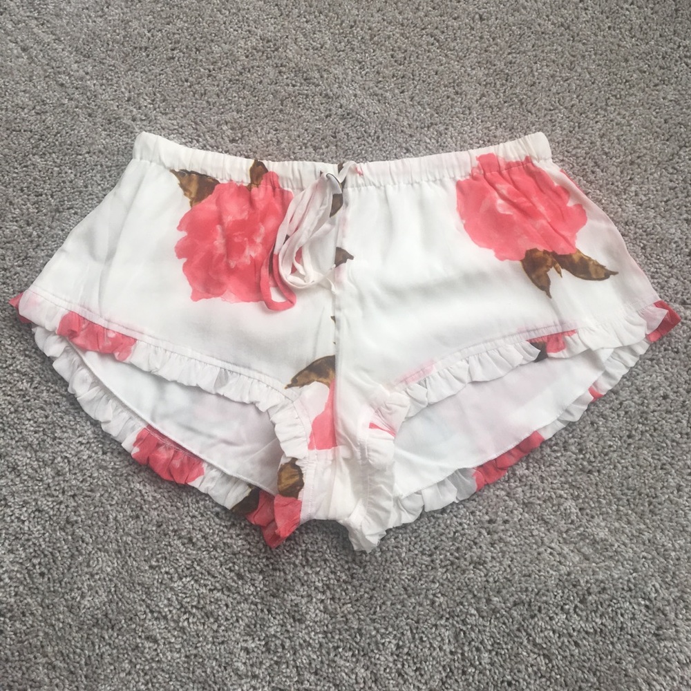 Winston White silky floral short