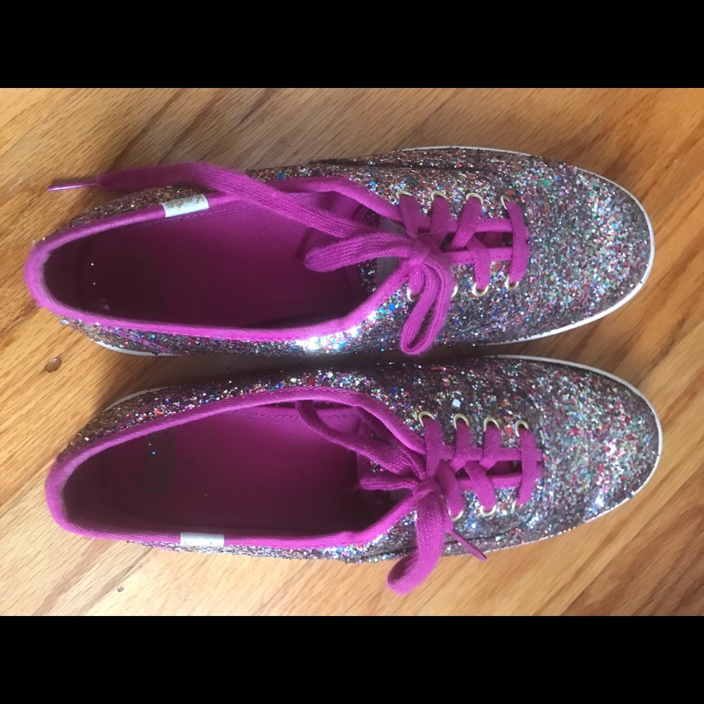 Kate Spade Glitter Keds!