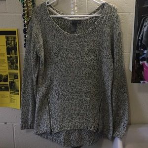 Francesca sweater with side zippers