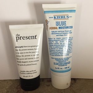 Kiehl's Blue Herbal Moisturizer&Philosophy Primer