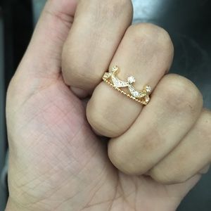 πHPπGold Princess Midi Ring