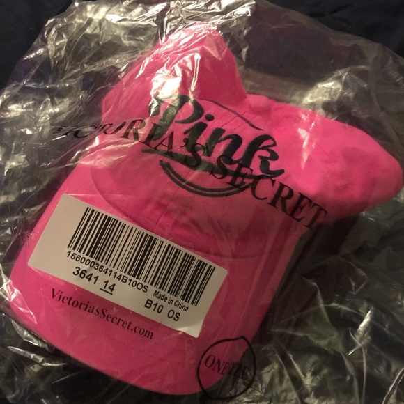 ⛔️sold⛔️Victoria's Secret Pink baseball hat NIP - Picture 2 of 2