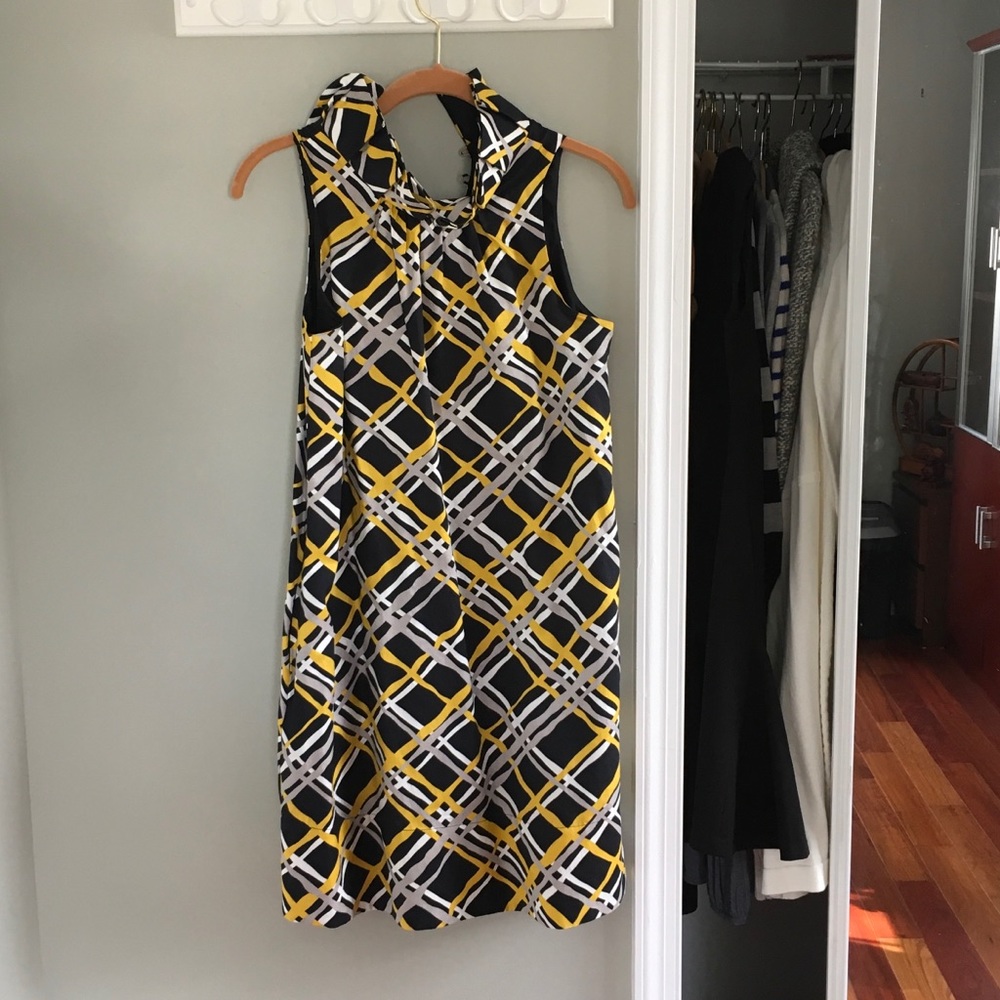 Club Monaco stand up collar dress