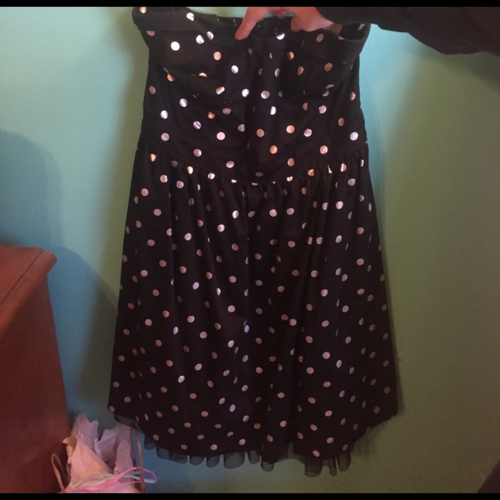 Strapless dress