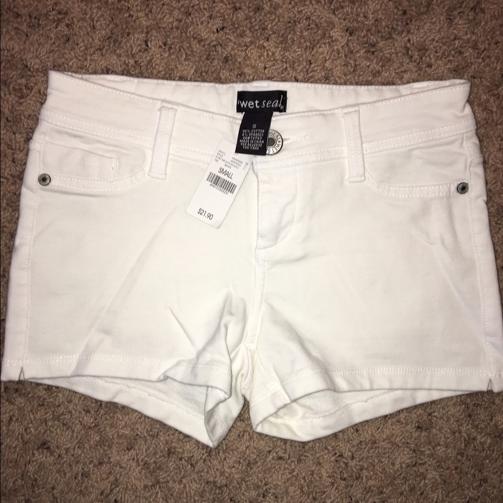 White shorts