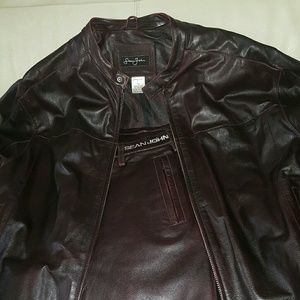 Sean John Leather mens suit