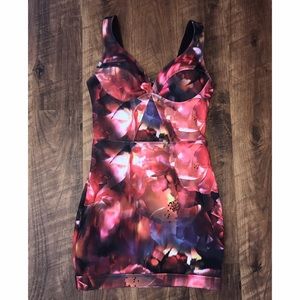 Bebe floral dress size small