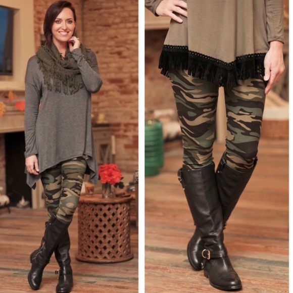 Camo Leggings - Picture 1 of 5