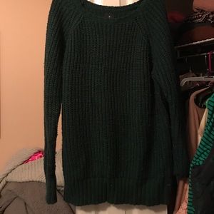 American Eagle cable knit jegging sweater