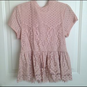 Medium Francescas Soft Pink Short Sleeve Tunic