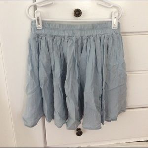 Brandy Melville blue skater skirt