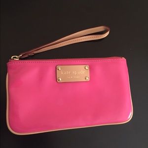 Kate Spade Wristlet Hot Pink