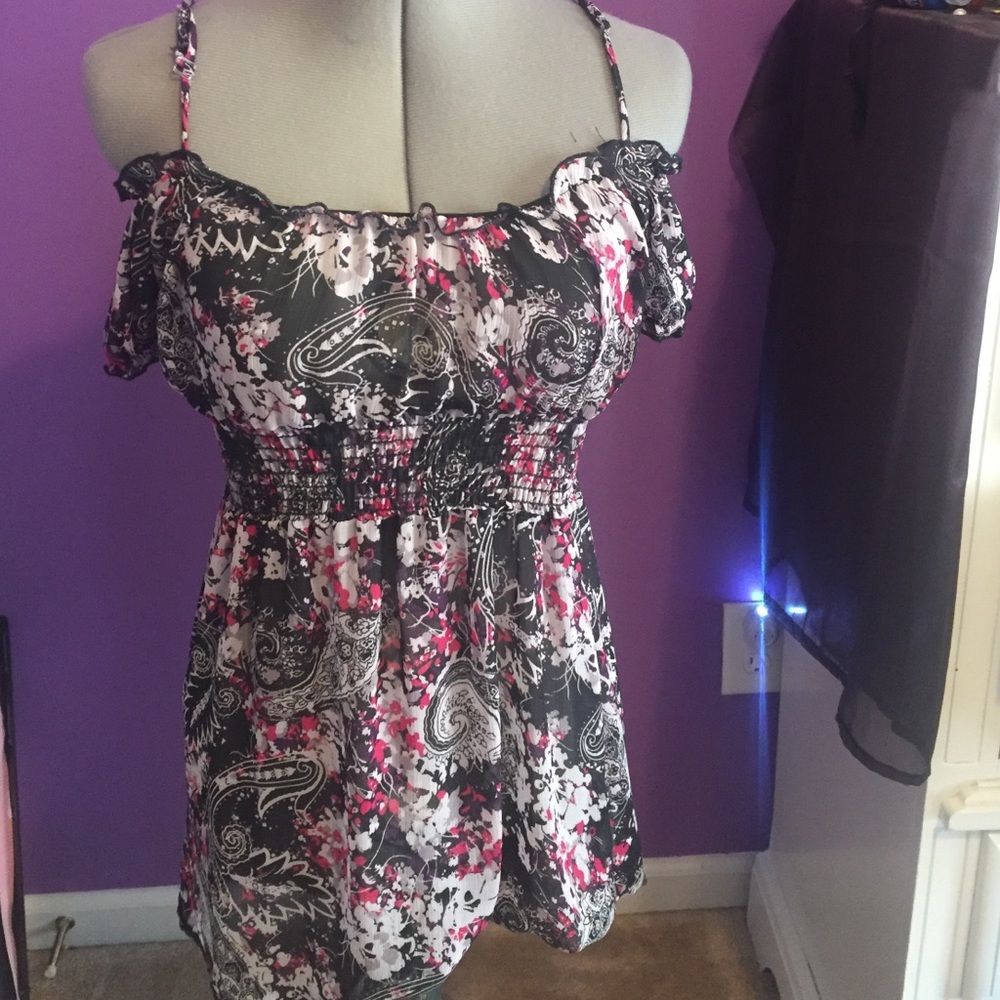 Off the shoulder top!