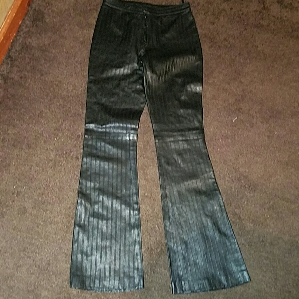 Authentic GUCCI LEATHER PANTS