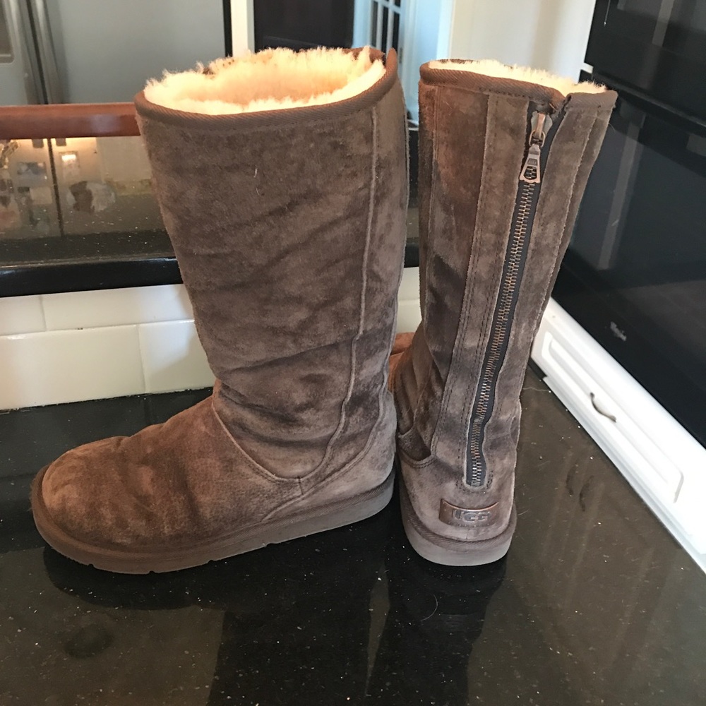 Brown Ugg Boots Size 8