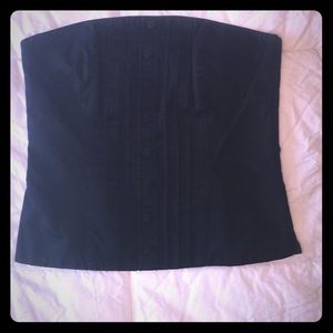 White House Black Market strapless top