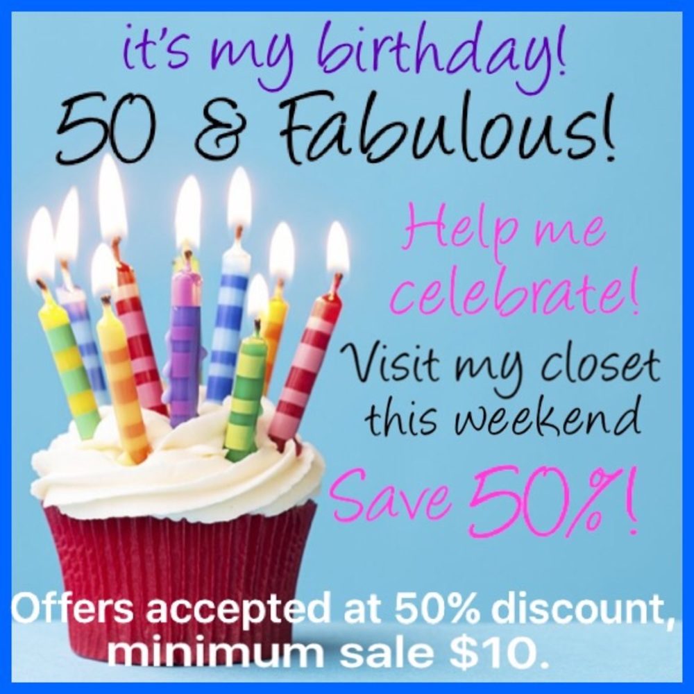 It's my birthday!  Help me celebrate!