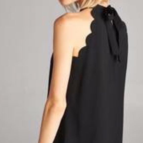 Scallop dress in mint - Picture 3 of 3