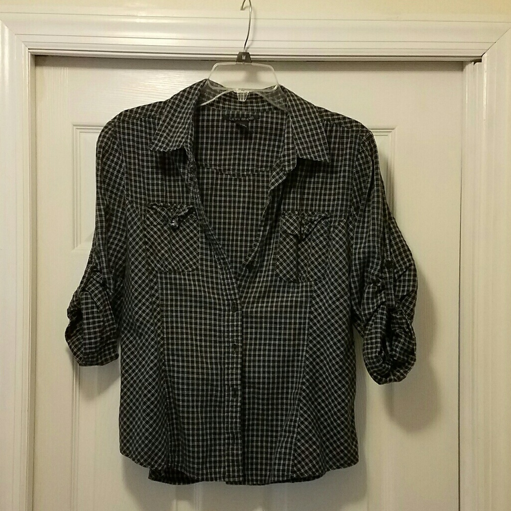 Lucky Brand light cotton flannel look
