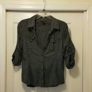 Lucky Brand light cotton flannel look