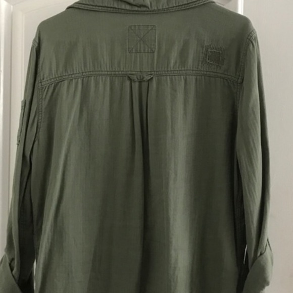 💕Host Pick💕American Eagle Green Army Jacket Larg - Picture 2 of 4