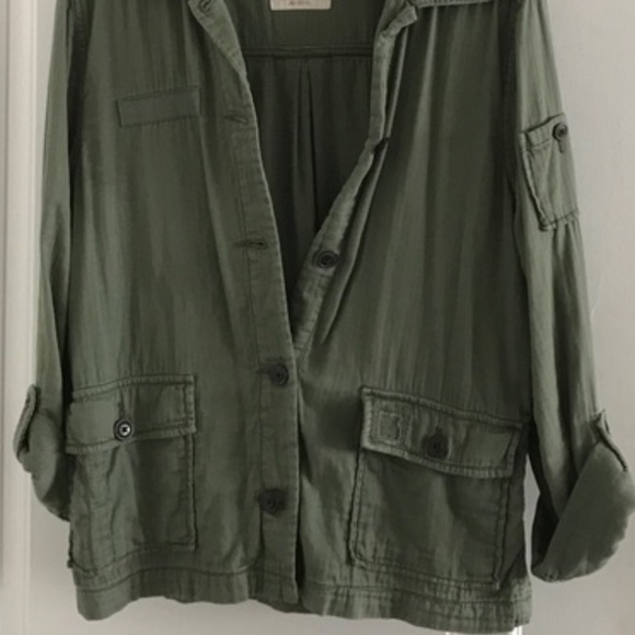 💕Host Pick💕American Eagle Green Army Jacket Larg - Picture 4 of 4