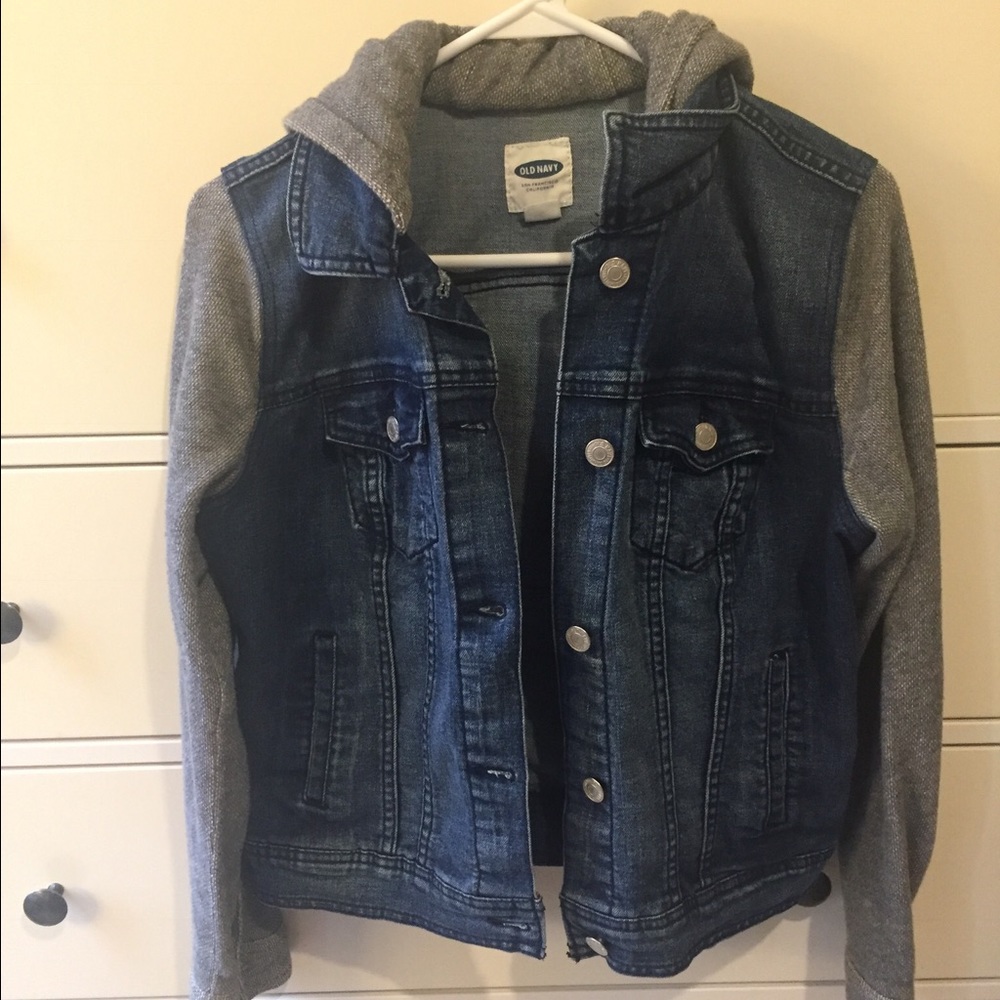 Hooded Jean Jacket