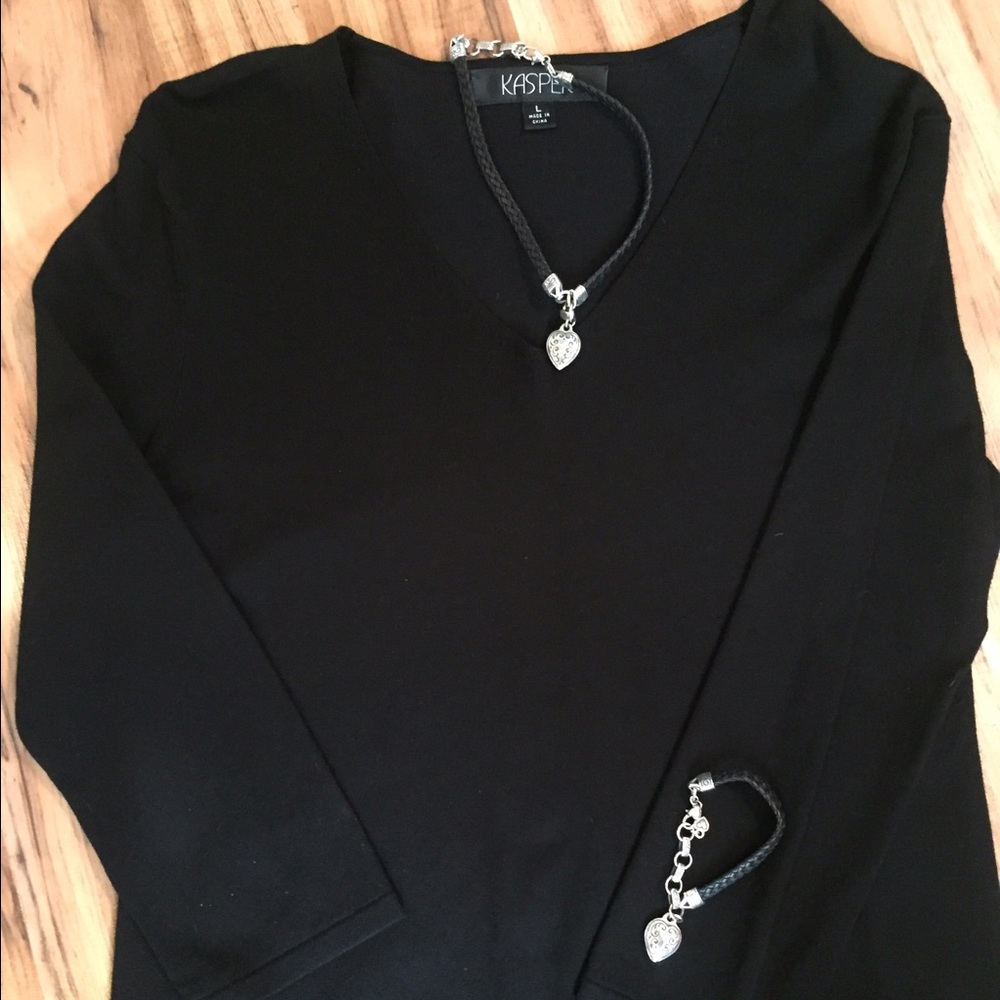 🎉Kasper V-Neck 3/4 Sleeve