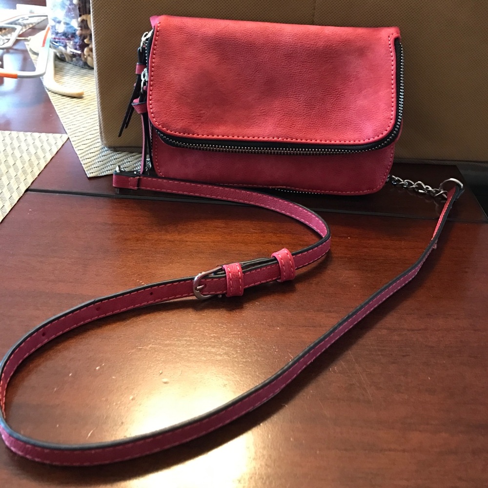 Suede Crossbody