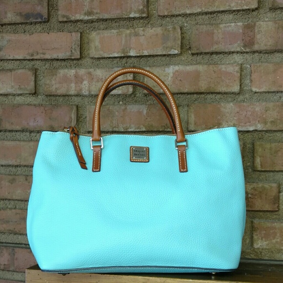 Dooney & Bourke Handbags - Dooney & Bourke Turquoise Willa Purse
