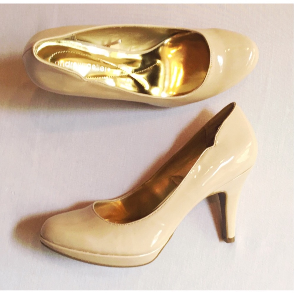 Cream heels