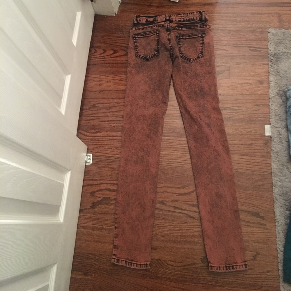 Red Skinny jeans