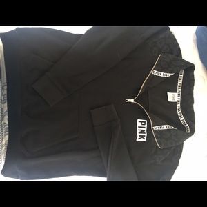 Black Victoria's Secret 1/4 Zip