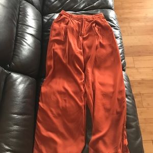 Linen Wide Leg Pants