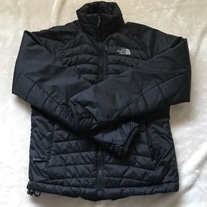 Xsmall black The North Face light puffer coat