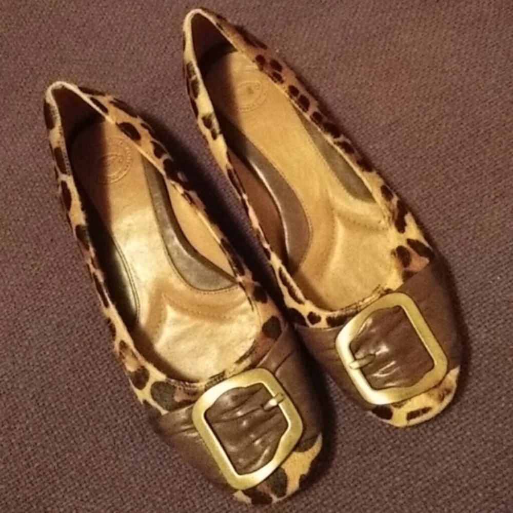 Nurture Leopard Flats