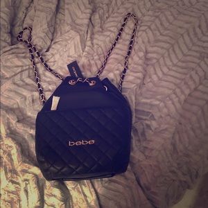 Bebe Backpack with tags. FINAL PRICE