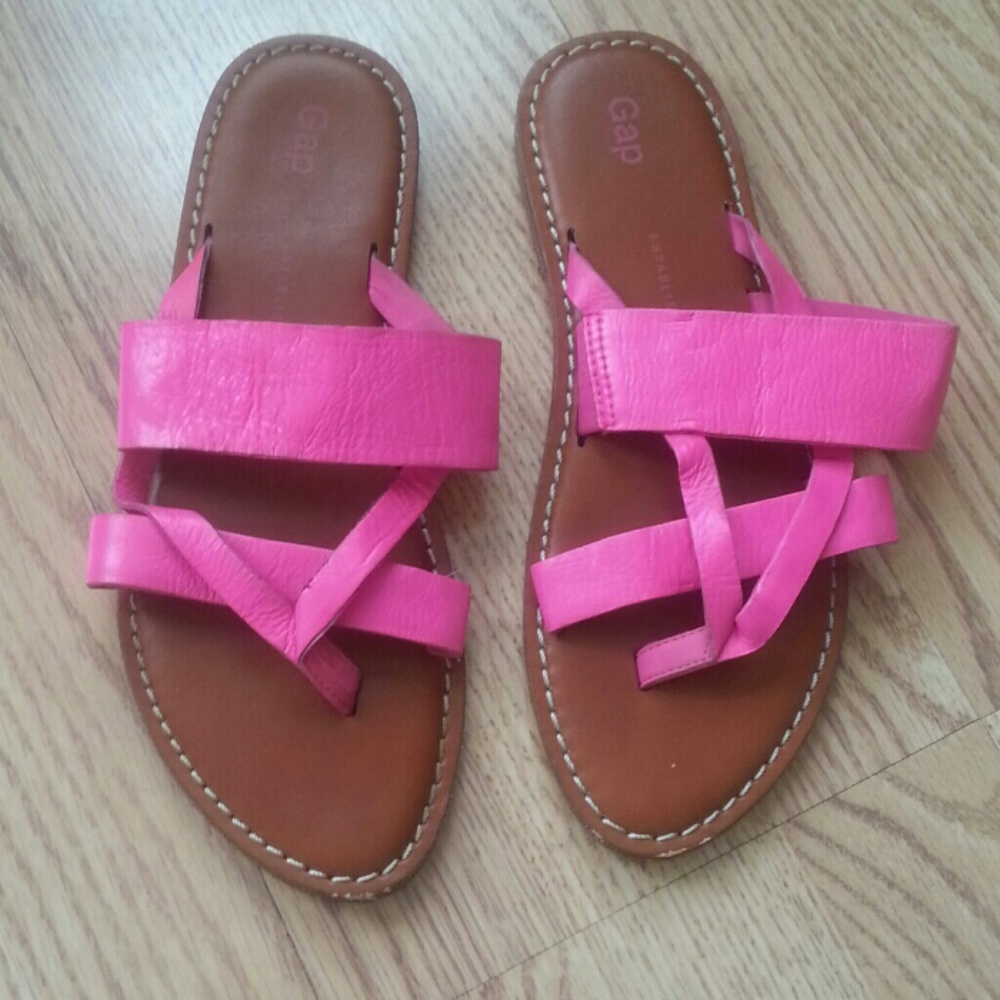 Gap  neon pink Sandals