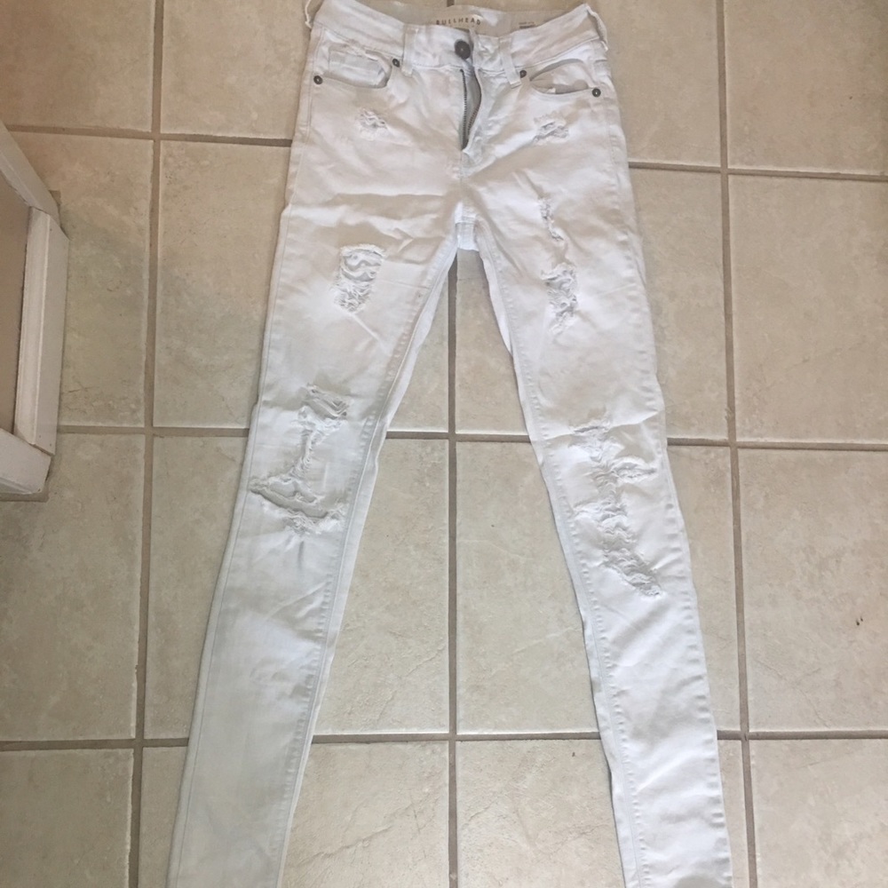 Bullhead high rise skinny jeans 0