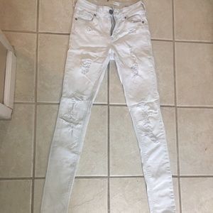 Bullhead high rise skinny jeans 0