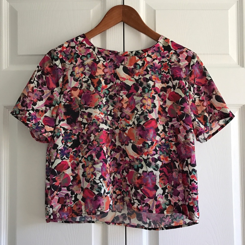 Floral Crop Top