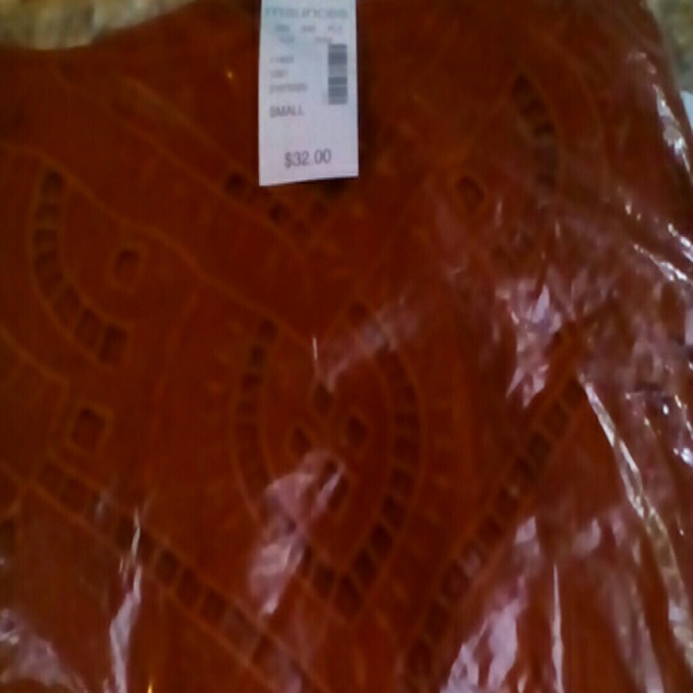 Maurices Red Cold Shoulder Blouse - Picture 2 of 2