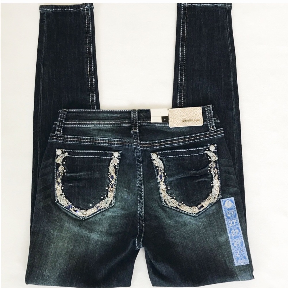 Sz 29🌹Grace in LA High waist, Easy fit skinny - Picture 3 of 8