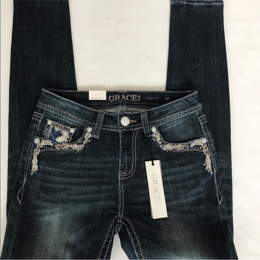 Sz 29🌹Grace in LA High waist, Easy fit skinny - Picture 6 of 8