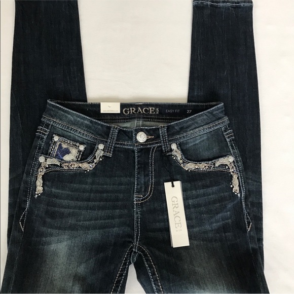 Sz 29🌹Grace in LA High waist, Easy fit skinny - Picture 6 of 8