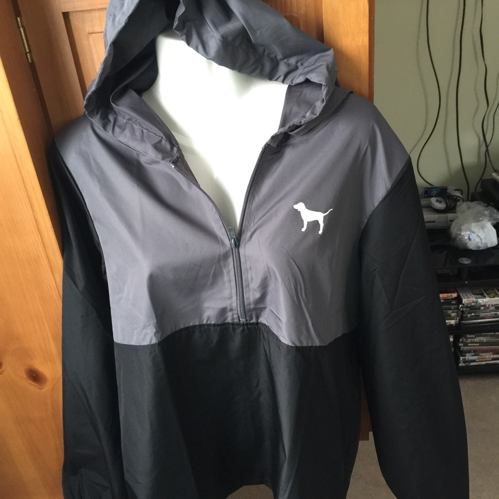 **NWOT**VS PINK** half zip jacket
